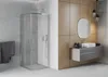 A modern bathroom with a shower cabin and a vanity. Podgląd zdjęcia produktu