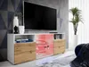 Komodee | TV-Schrank mit 3 Glasböden und 2 Türen Urbino, Produktbild-Vorschau 2