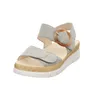Gabor 43.723 Damen Sandalette - Riemchen Sandalen grau Produktbild-Vorschau 19