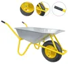 HBH® Schubkarre 85 Liter Garten Farbe gelb Profi Produktbild-Vorschau 3