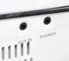 A close-up view of the input and output ports on a white electronic device. Náhľad obrázku produktu