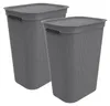 2er Set Wäschesammler 50 l BRISEN, Farbe:Anthrazit Produktbild-Vorschau 1