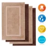 Lavea® 4er Set Badematte 50x80 cm, Badezimmerteppich 100% Produktbild-Vorschau 2
