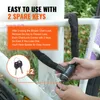 VEVOR Antivol de vélo à chaîne combiné de 88 cm de long Voir les images du produit 6