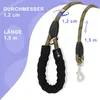 Reichstadt  RS Pets Hundeleine Nylon 25RSP084 Brown 1,5m Produktbild-Vorschau 7