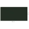vidaXL Tapis de tente 200x400 cm vert foncé Voir les images du produit 11