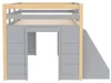 Flieks kinderbed, hoogslaper, 90x200 cm, met 2 planken, Productafbeelding-voorbeeld 9