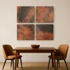 CopperAndCraft Kupfer Wandkunst 4er Set, Handgefertigtes Produktbild-Vorschau 5