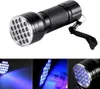 Mini torcia UV 21 LED 395nm rilevatore alluminio compatta Anteprima dell’immagine prodotto 22