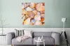 MuchoWow® Poster Muscheln - Strand - Sommer - Orange 75x75 Produktbild-Vorschau 5