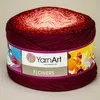 Yarn Art Flowers 269 Red Pink Przędza dziewiarska Podgląd zdjęcia produktu 5