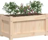 vidaXL Fioriera 60x31x31 cm in legno di pino massiccio Anteprima dell’immagine prodotto 4