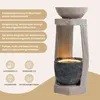 Flieks Gartenbrunnen mit Led und Zierbecken, Zimmerbrunnen Produktbild-Vorschau 6