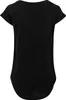 A plain studio shot of a black t-shirt. Anteprima dell’immagine prodotto