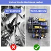 Porte-outils, étagère à outils métallique à 4 niveaux, Voir les images du produit 7
