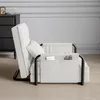 UnboxG Sofa-Bett Beige aus Lammfell, 5-fach verstellbar, Produktbild-Vorschau 11