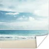 MuchoWow® Poster Strand - Meer - Sommer 75x75 cm - Wand Produktbild-Vorschau 1