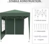 Outsunny Pavillon 2x2m Wasserdicht, Pop-up Faltpavillon mit Produktbild-Vorschau 7