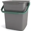Bio-Kompostbehälter mit Klappdeckel und ergonomischem Produktbild-Vorschau 1
