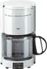 A white Braun coffee maker with a glass carafe. Náhled obrázku produktu