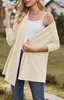ASKSA Damen Strickjacke Kable Drapieren Lange aermel Offene Produktbild-Vorschau 4