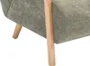 Holzsessel mit grüner Polsterung - JULOMO Produktbild-Vorschau 5