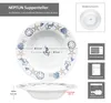 Neptun 6er Set maritime Suppenteller tiefe Teller Porzellan Produktbild-Vorschau 6