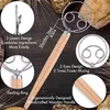 Dänischer Schneebesen,2 Stück Edelstahl Produktbild-Vorschau 3