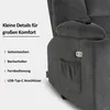 M MCombo Fernsehsessel mit Aufstehhilfe Elektrisch, Sessel Produktbild-Vorschau 5