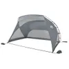 vidaXL Strandzelt Grau 274x178x170/148 cm 185T Polyester Produktbild-Vorschau 4