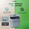 YourCasa Biomülleimer Küche 5L - Komposteimer für Produktbild-Vorschau 5