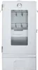 A white smoker oven with a glass door and a thermometer on top. Voir les images du produit