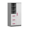 Regal Jonas II 80 3S1D 05 Griffenfarbe: Rosa Náhľad obrázku produktu 4