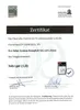 A certificate of product quality from the German Institute for Product Quality. Produktbild-Vorschau