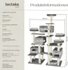TecTake 403920, Šedá Náhled obrázku produktu 5