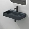 Mai & Mai Waschbecken Aufsatzwaschbecken matt Anthrazit Produktbild-Vorschau 1