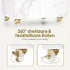 Rollwagen mit 3 Schubladen & 2 Schränken, mit 3 Produktbild-Vorschau 3