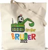 Großer Bruder 2022 Beutel Panda Bagger Motiv Geschenk Produktbild-Vorschau 1