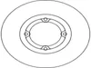 TRW Bremsscheiben (2 Stück) Vorderachse DF4123 Produktbild-Vorschau 4