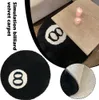 Simulation Billard 8-Ball-Teppich, rund, Tufting, weiche Produktbild-Vorschau 5
