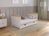 Babybett Beistellbett 120x60 cm mit Schublade & Matratze - Produktbild-Vorschau 4
