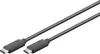 USB-C™-Kabel, 0,5 m, schwarz 60 W, 3 A, 4K/60 Hz, 5 Gbit/s, Produktbild-Vorschau 5