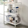 Yamazaki kuchyňský regál stojící bílý kovový stojící regál Náhled obrázku produktu 1