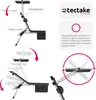 tectake® Hliníkové lehátko Aurelie s polstrováním, skládací Náhled obrázku produktu 5