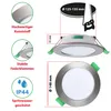 6 x LED Einbaustrahler URANUS 10W – Eisen gebürstet, CCT Produktbild-Vorschau 4