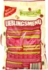 The image shows the back of a 10kg sack of dog food, displaying nutritional information and feeding guidelines. Produktbild-Vorschau