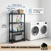 BigDean, lot de 2 rayonnages robustes pour cave ou Voir les images du produit 2