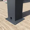 PRIMEYARD Pergola 3x6 m Aluminium Pfosten mit Lamellendach Produktbild-Vorschau 12