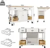 MODFU Kücheninsel (120×45×90cm)Küchenschrank Essschrank Produktbild-Vorschau 7