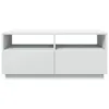 Tavolino con luci LED bianco 90x49x40 cm Anteprima dell’immagine prodotto 7